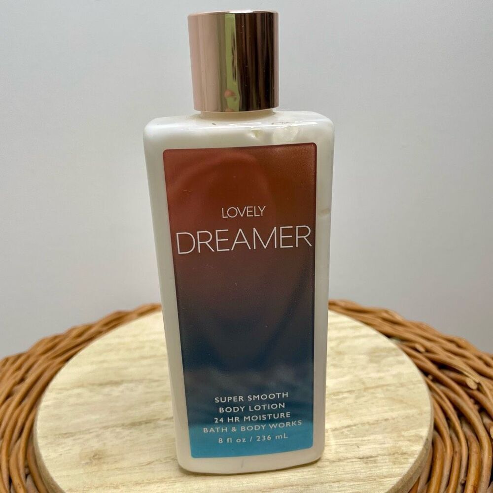 New Bath & Body Works Lovely Dreamer 24hr Moisture Lotion 8oz Rare Discontinued - Picture 6 of 6